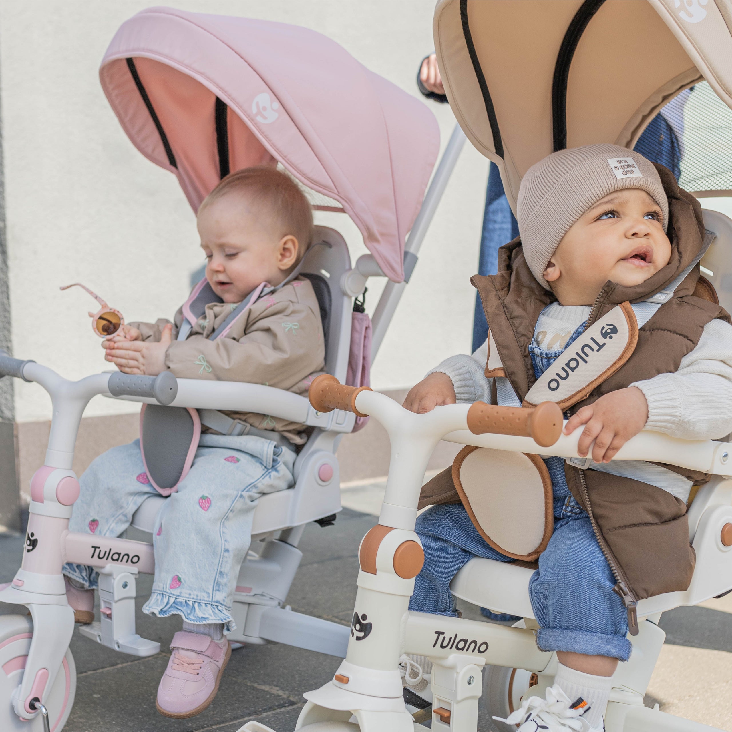 Rowerek trójkołowy Tulano 4w1 Noah 35 Pink