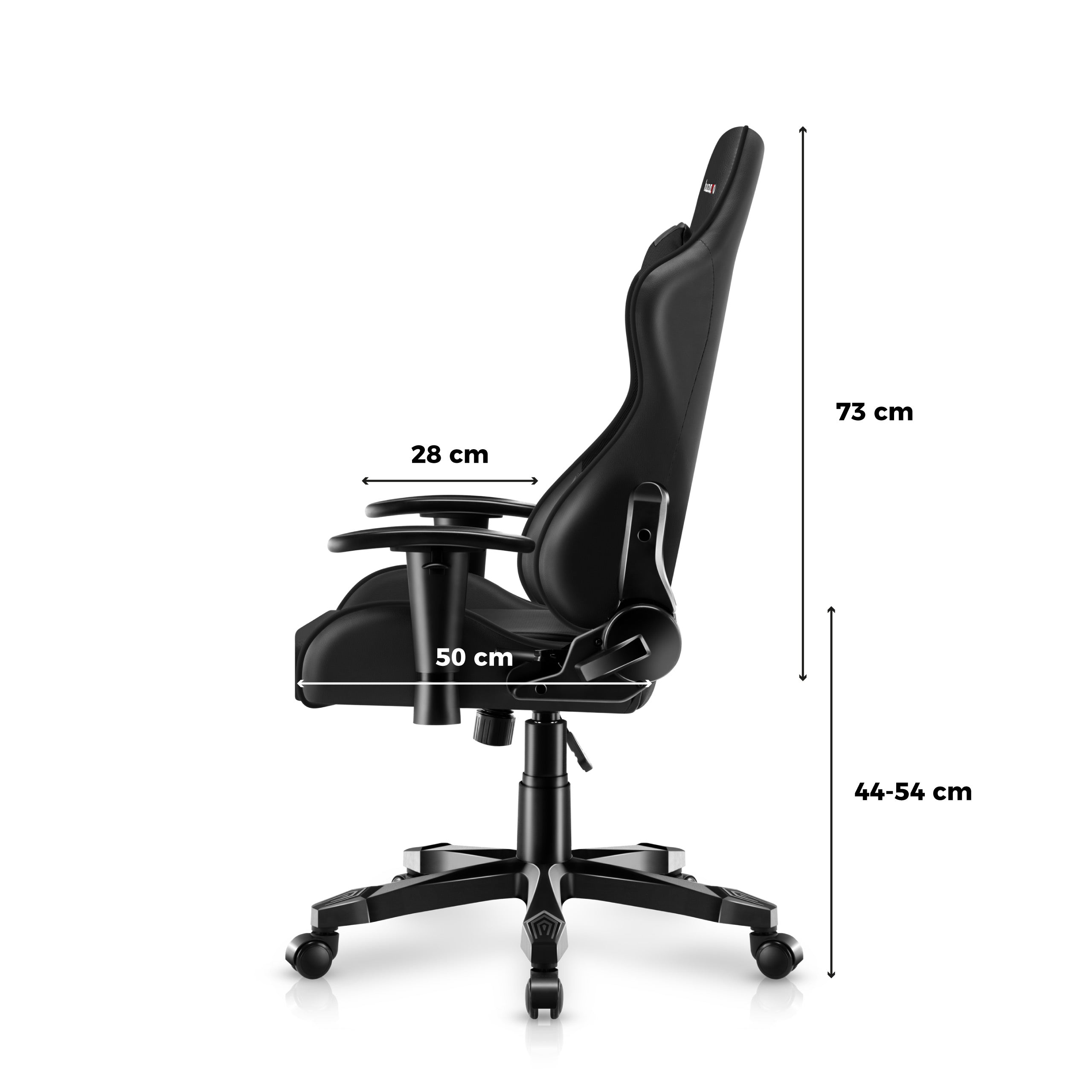 Fotel Gamingowy dla dziecka HUZARO RANGER 6.0 Black
