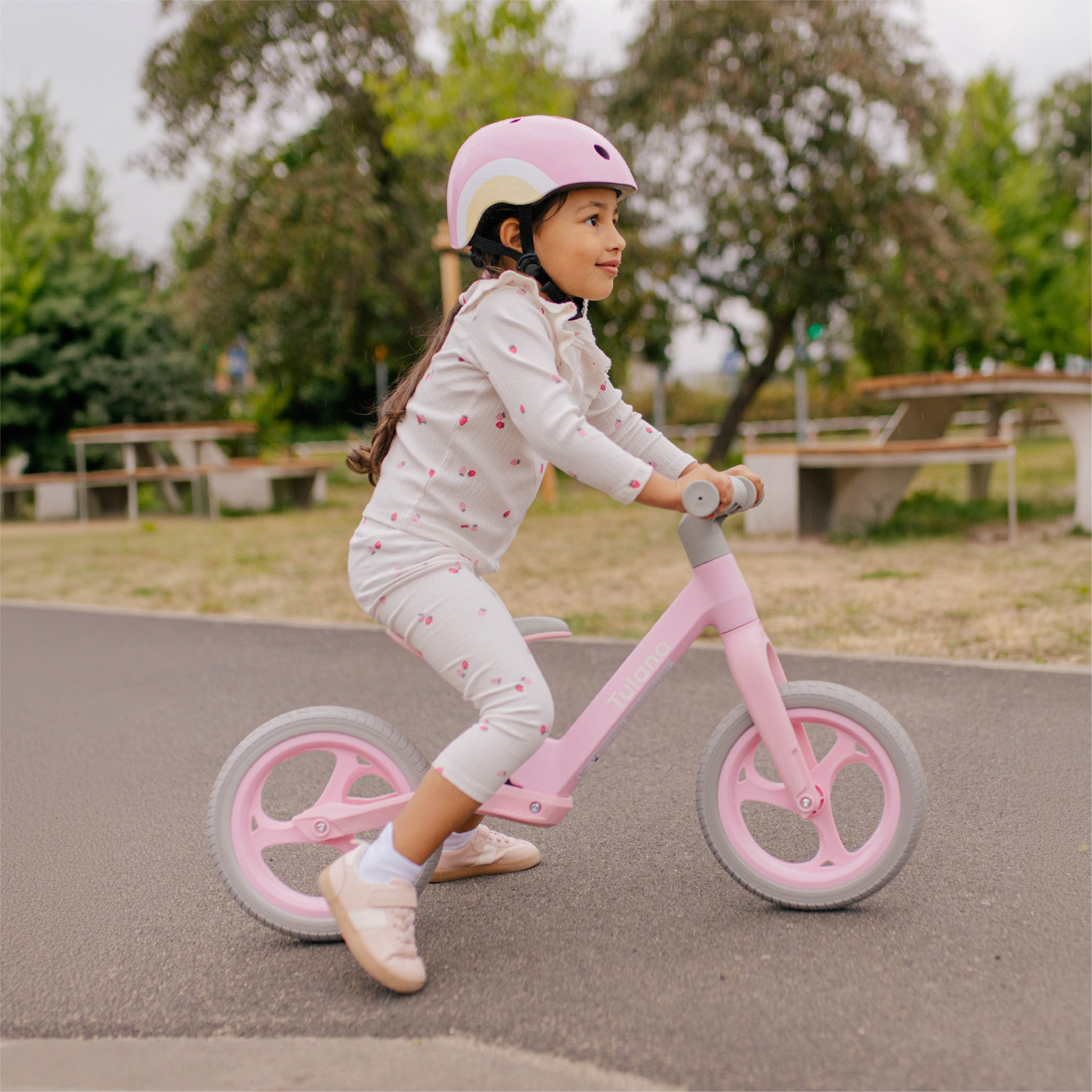 Rowerek biegowy Tulano Route 45 Pink