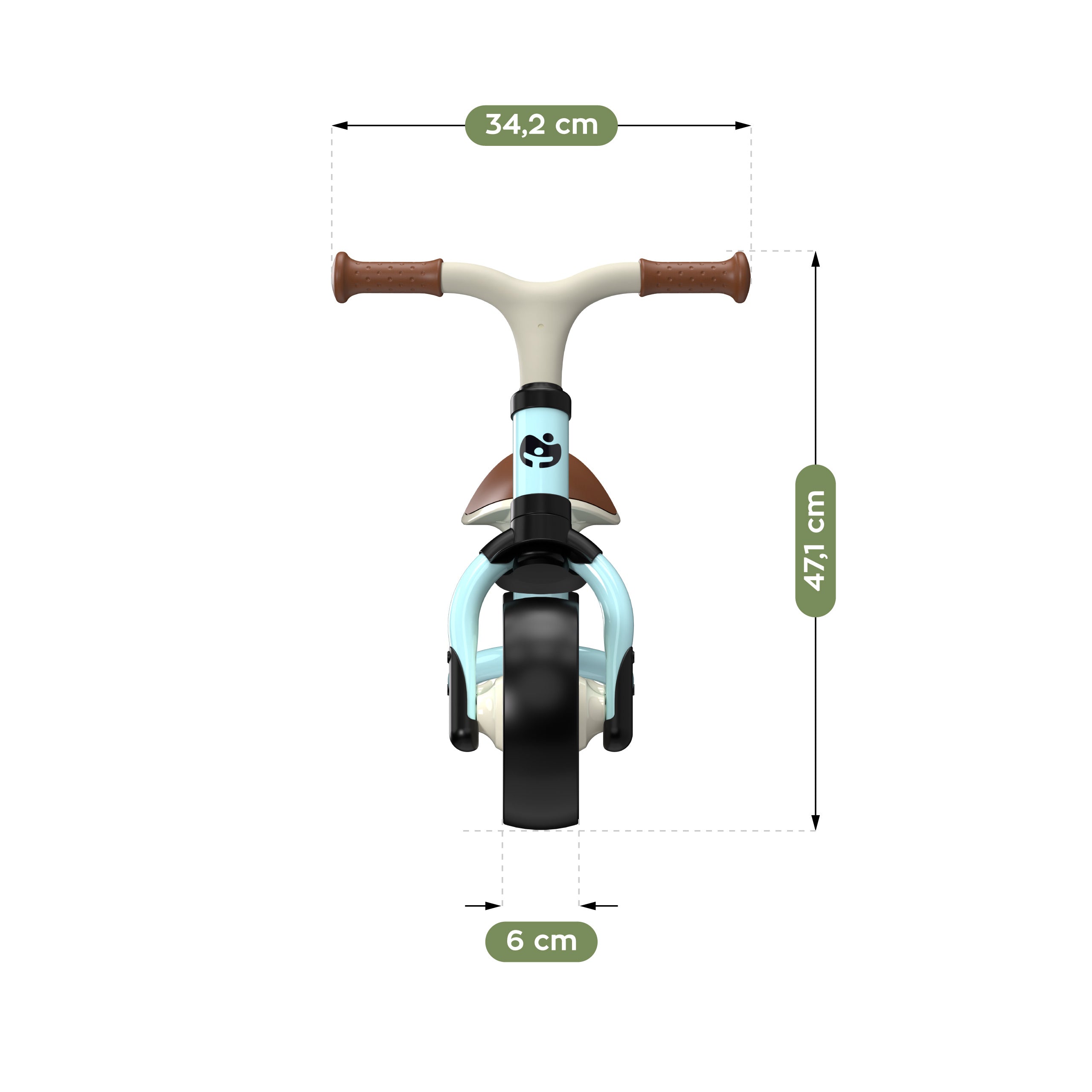 Rowerek biegowy Tulano Scout 15 Blue