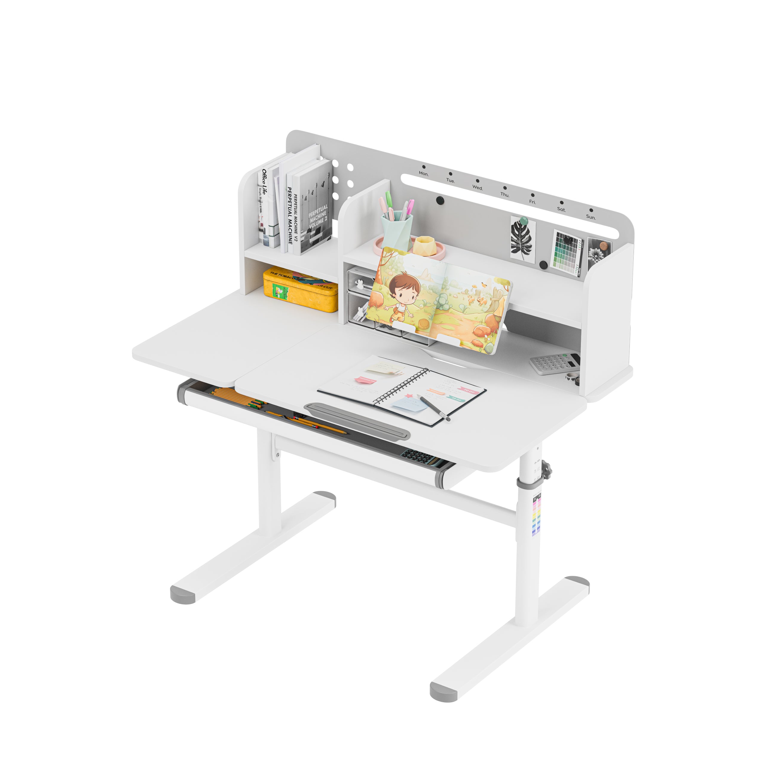 Biurko dla dzieci Mark Adler Study 5.7 Grey 100 cm