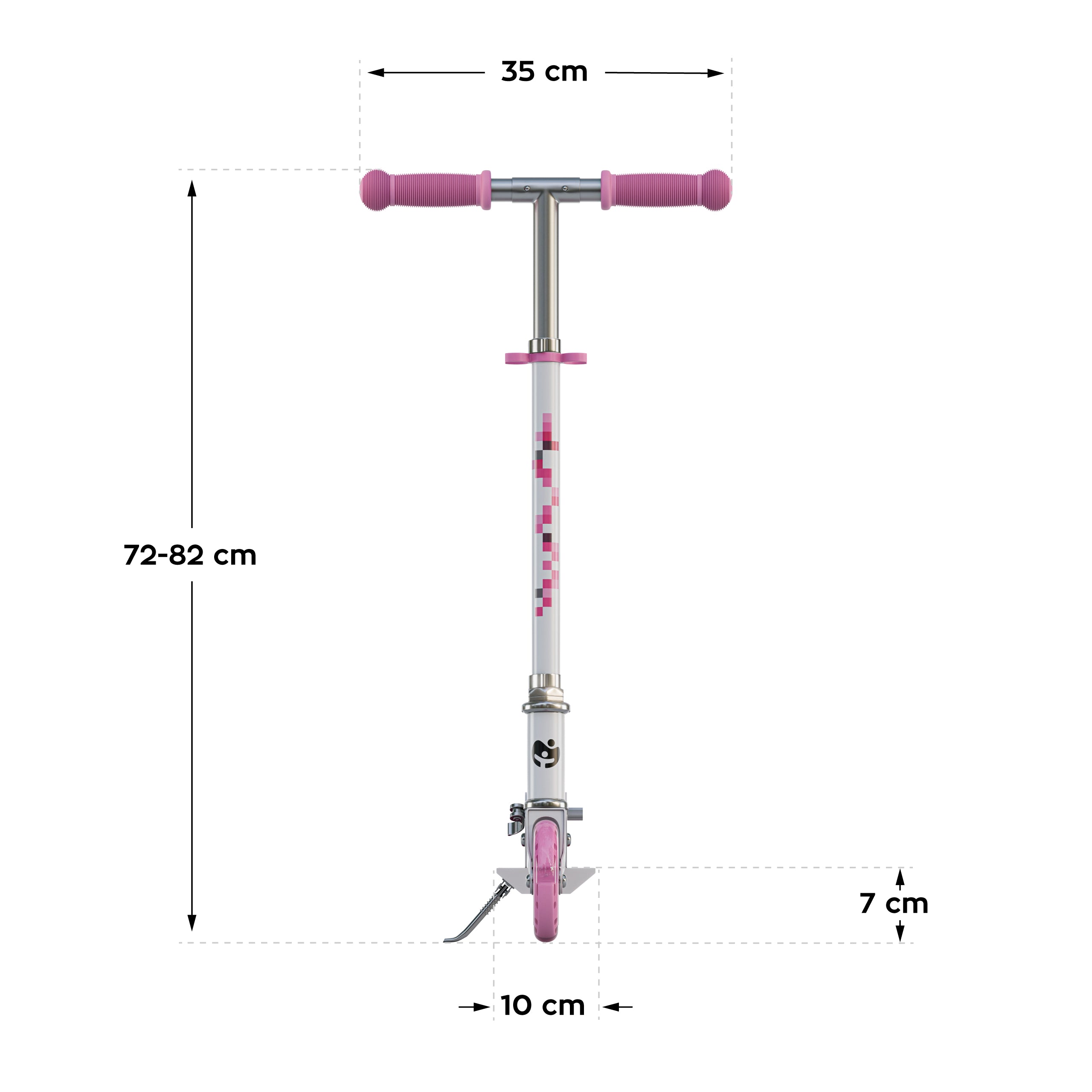 Hulajnoga dla dzieci Tulano Zigzag 35 Pink