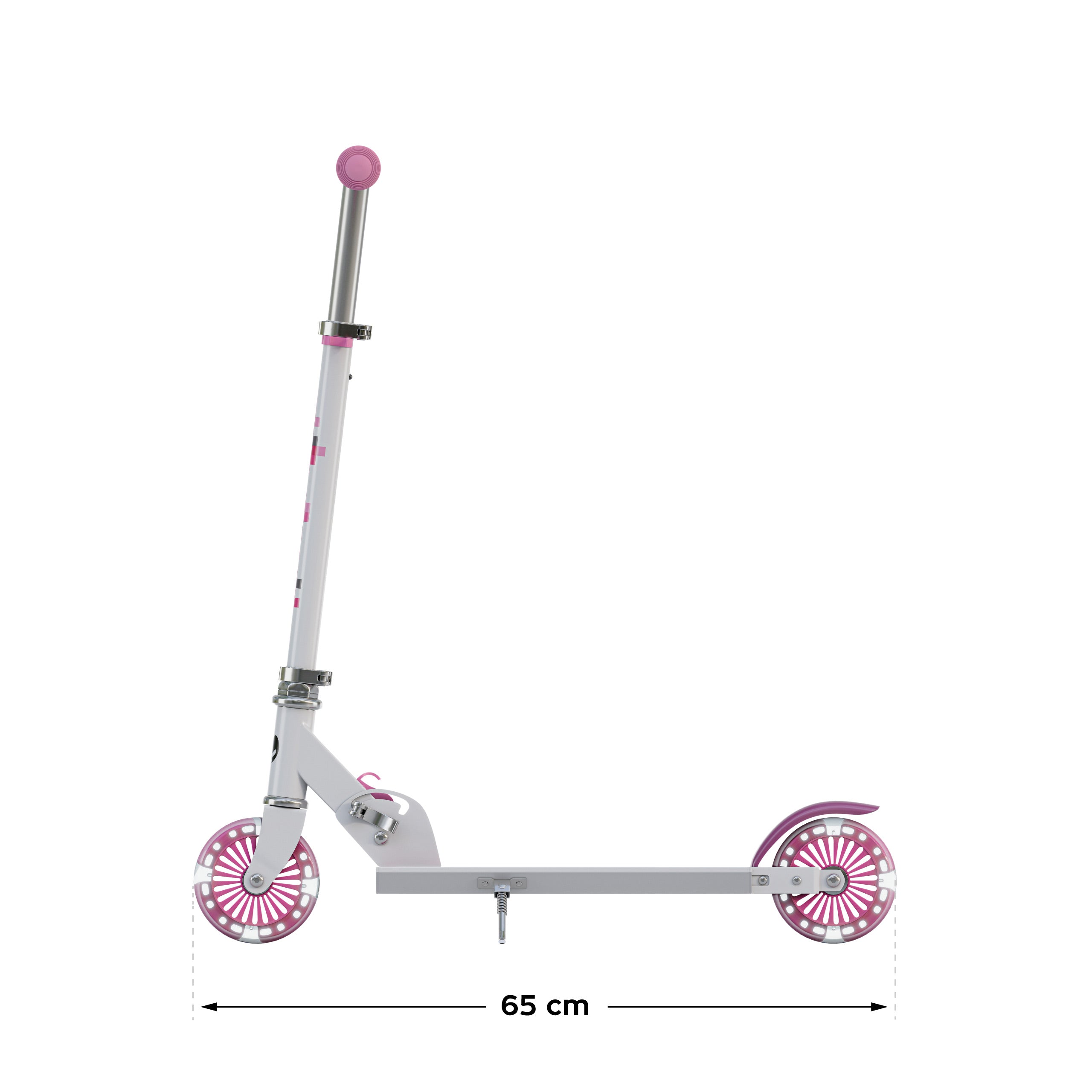 OUTLET Hulajnoga dla dzieci Tulano Zigzag 35 Pink