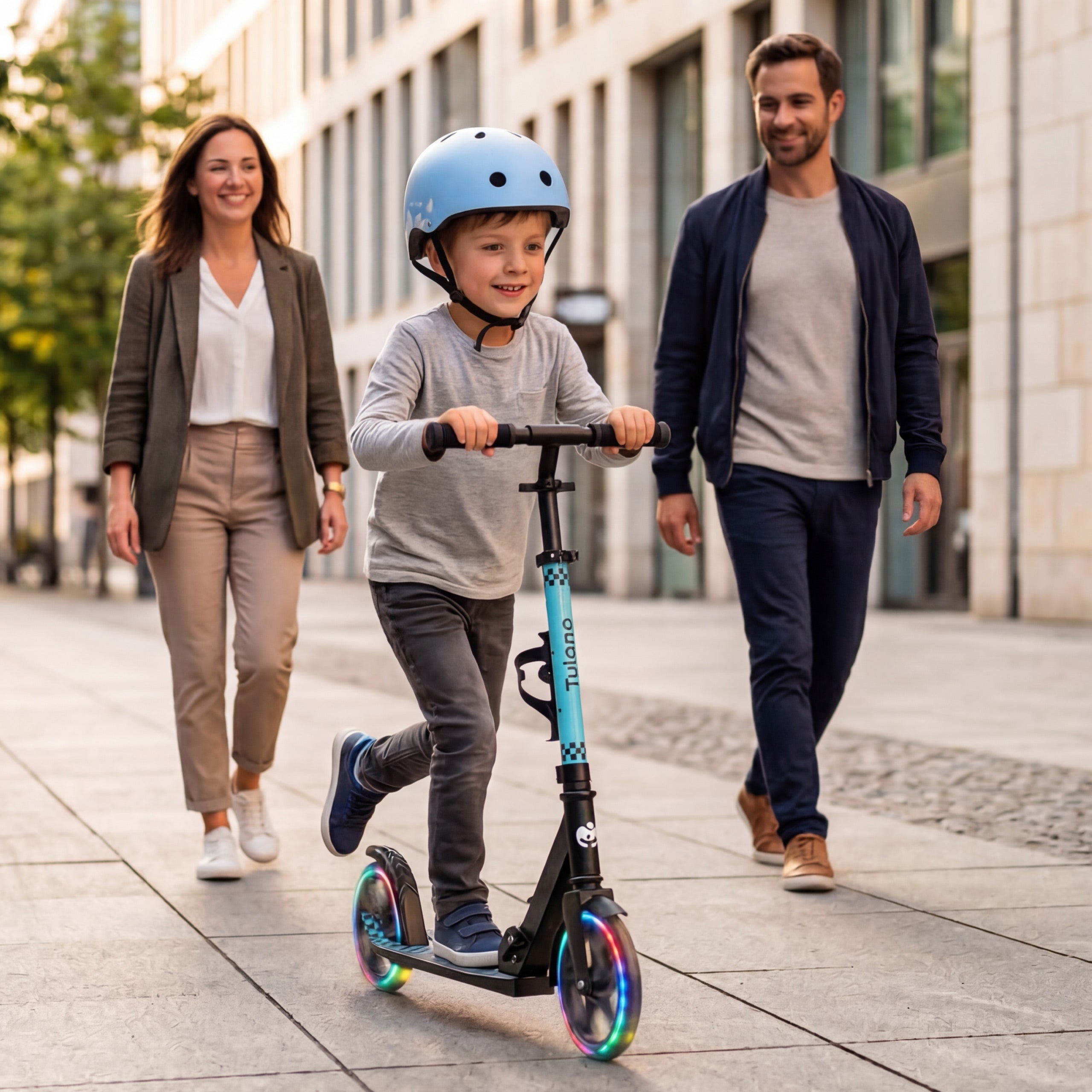 Hulajnoga dla dzieci Tulano Zigzag 45 Blue