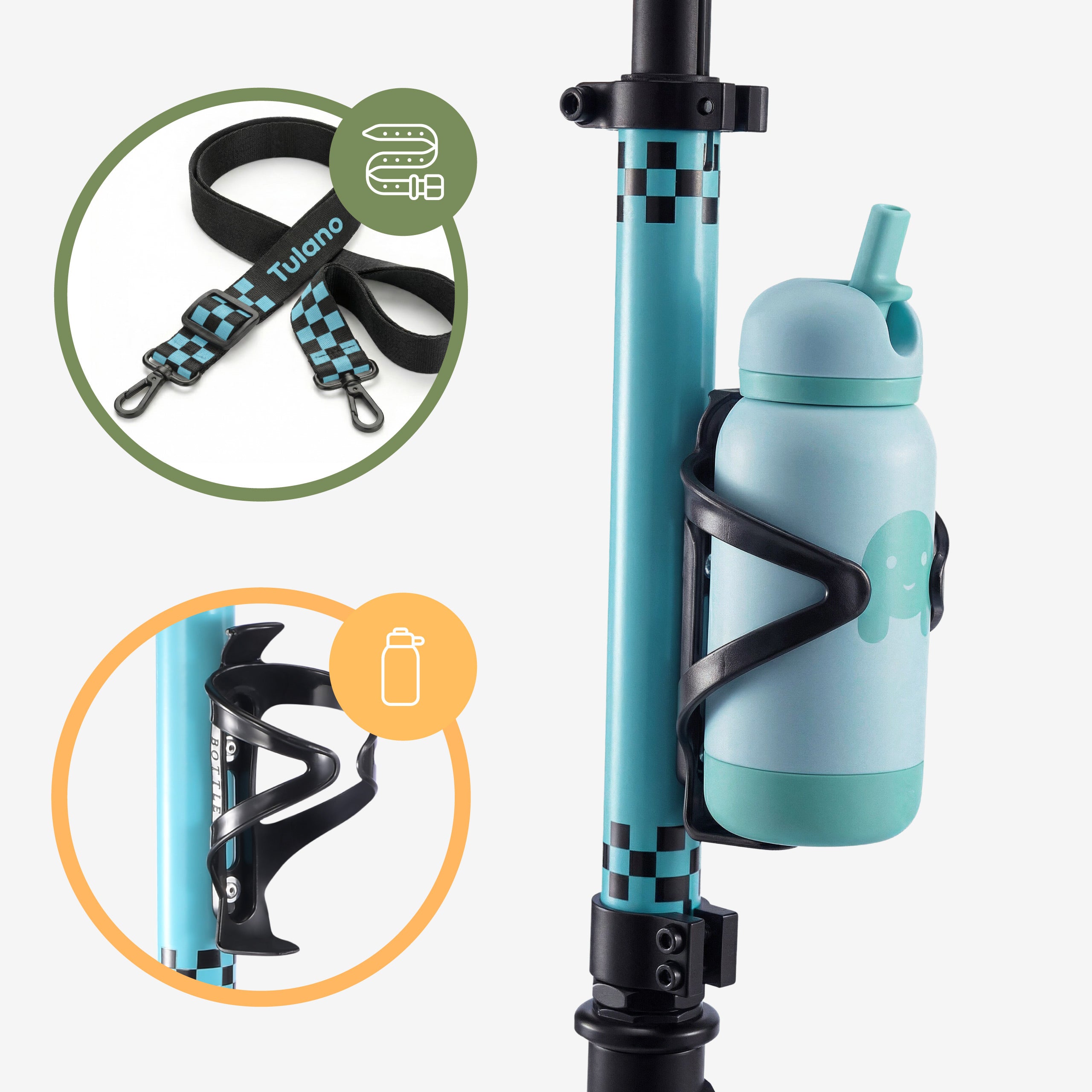 Hulajnoga dla dzieci Tulano Zigzag 45 Blue