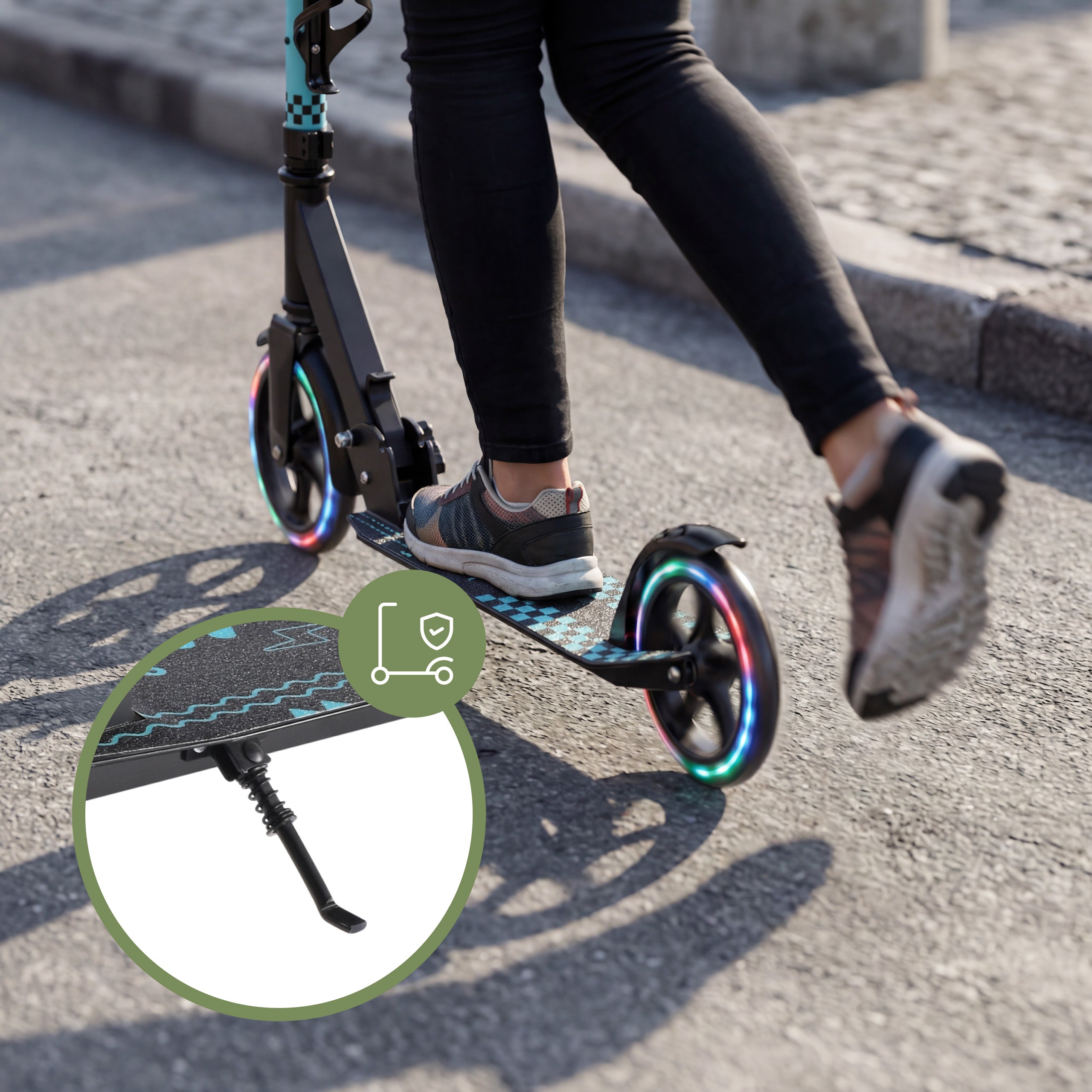 Hulajnoga dla dzieci Tulano Zigzag 45 Blue