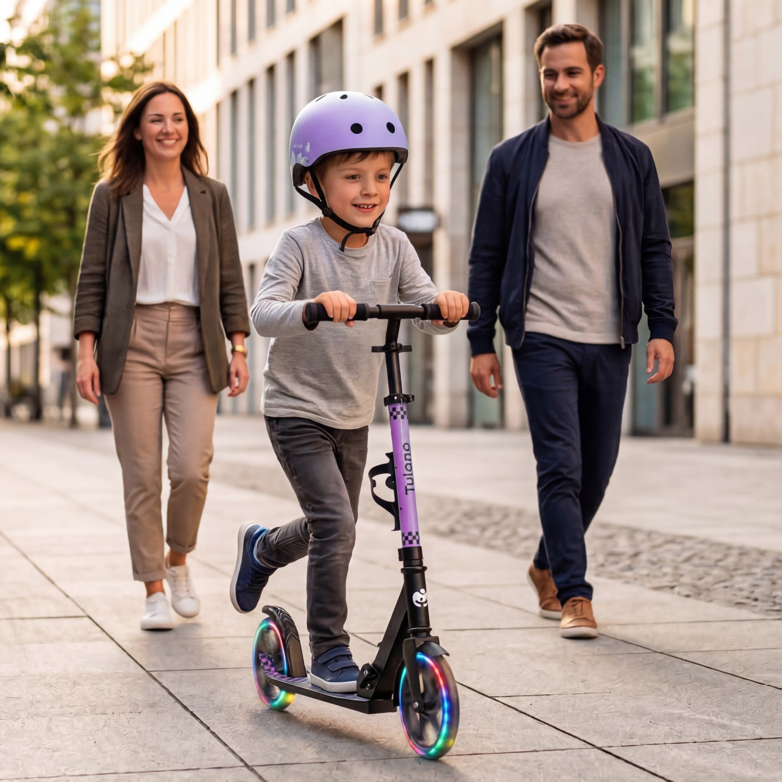 Hulajnoga dla dzieci Tulano Zigzag 45 Purple