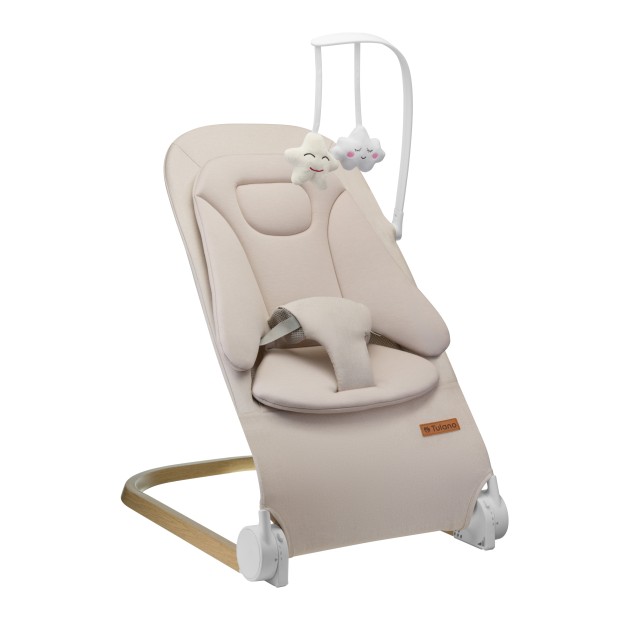 Leżaczek bujaczek beżowy Tulano Moon 50