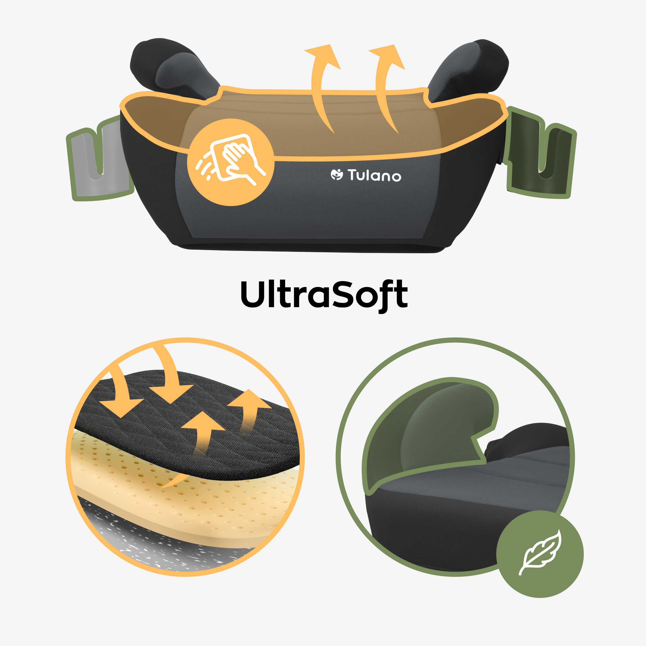 Cabby 35 miękkie podłokietniki