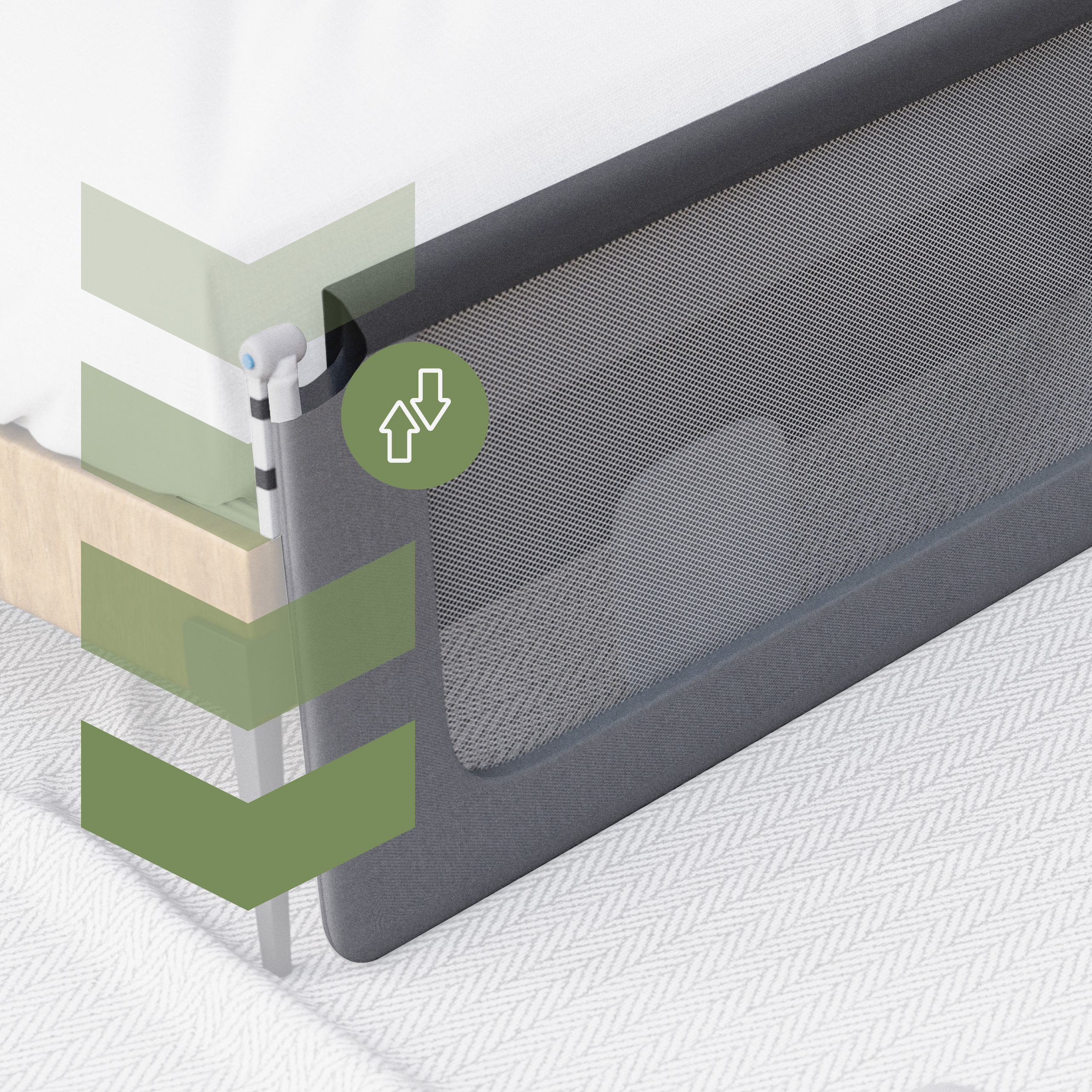 Barierka do łóżka Cover 30 konstrukcja