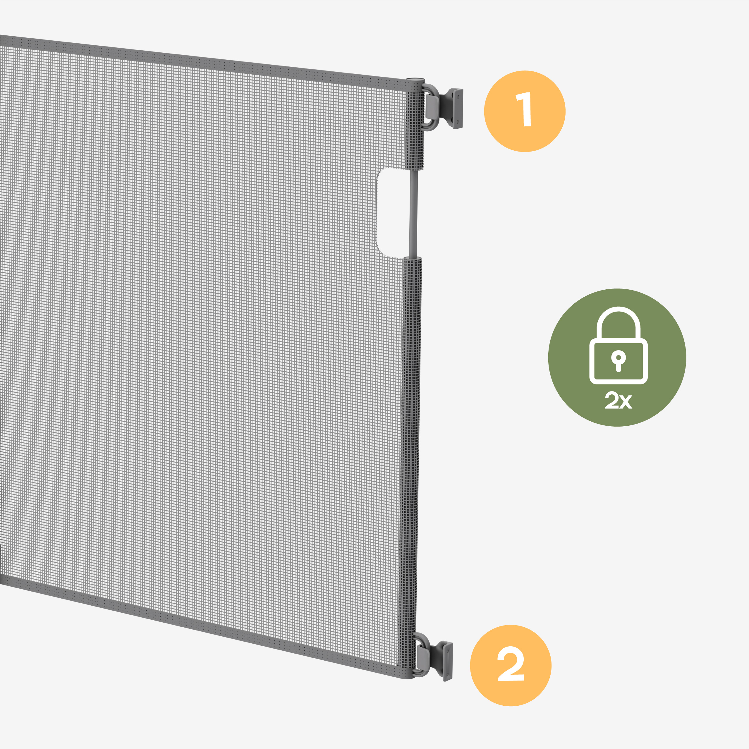 Automatyczne zamykanie barierka ochronna Guardian